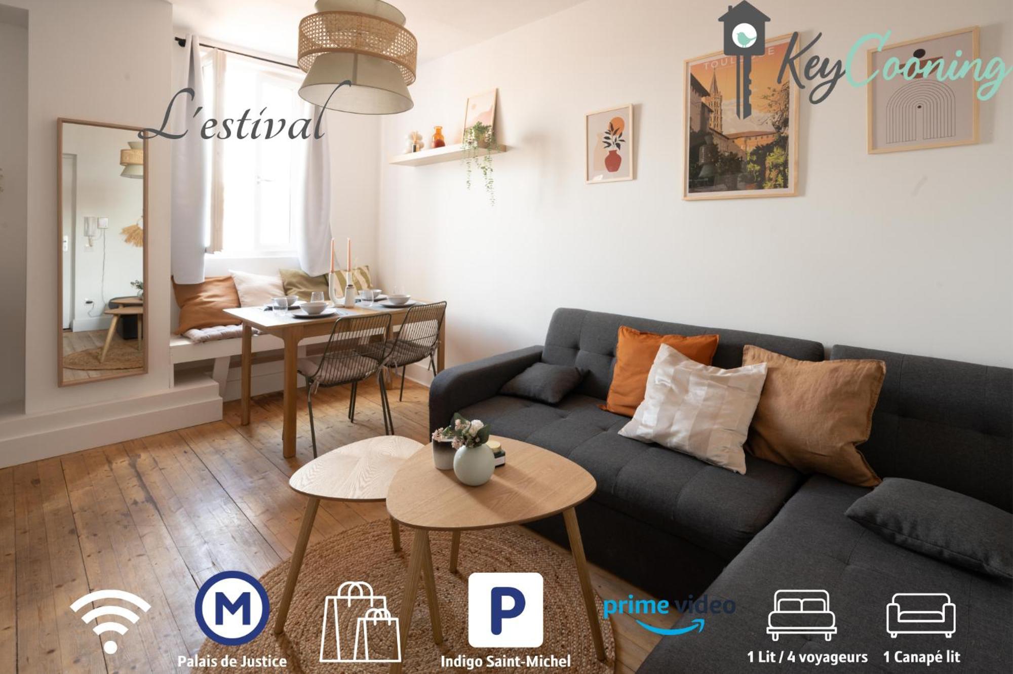 L'Estival Champetre - Metro Et Tramway A Cote Daire Toulouse Dış mekan fotoğraf